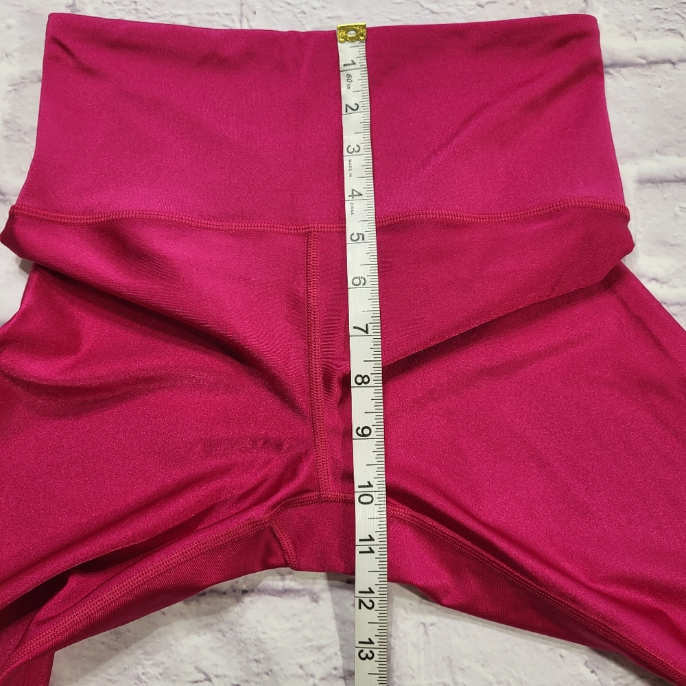 Athleta Pink Elation Shine Tight Leggings Barbie - Picture 5 of 8
